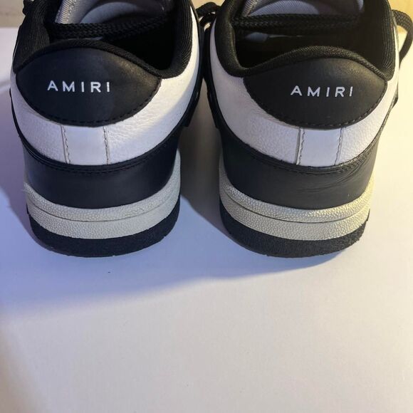 Amiri Men's Black and White Trainers - Picture 3 of 5
